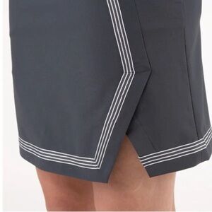 Nivo faux wrap golf skort 17”